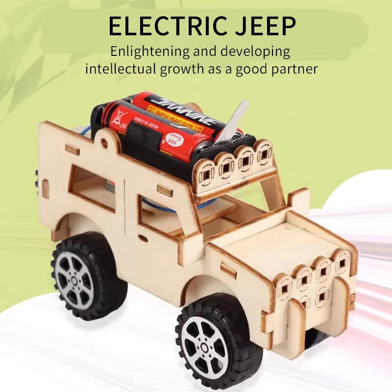 Jeep électrique pour enfants qui stimule leur créativité  