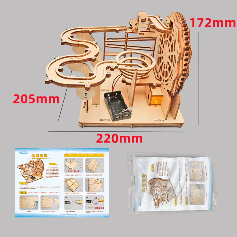 Piste électrique en bois +14 